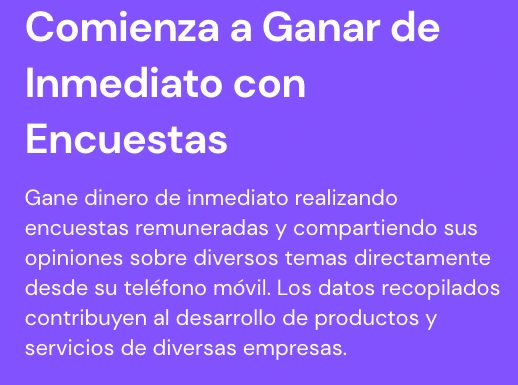 Dinero extra - Encuestas Pagadas