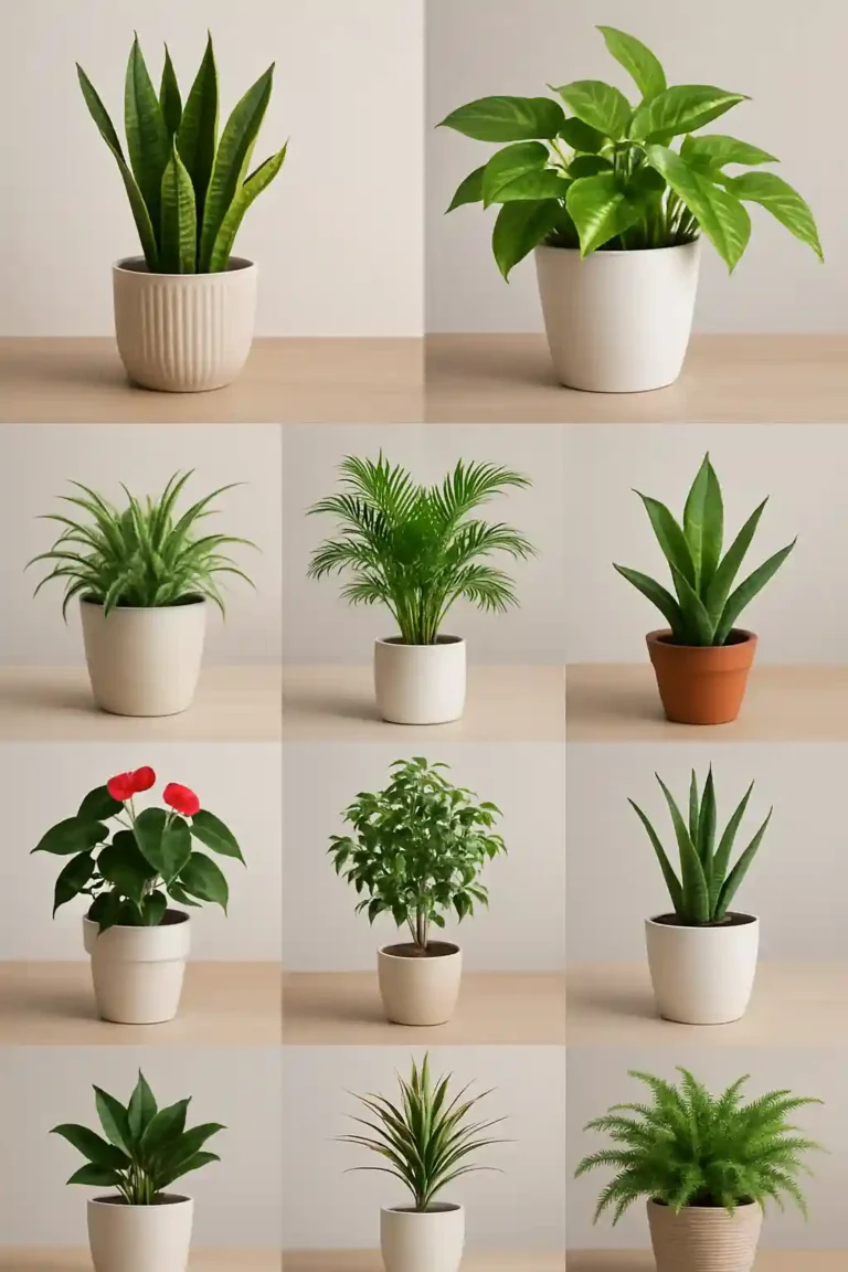 Plantas purificadoras de aire