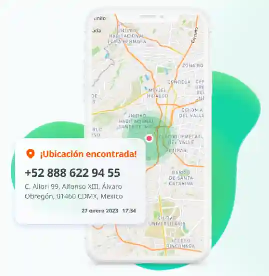 Localiza celular por su número